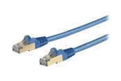 Verkkokaapelit - StarTech.com 5m CAT6a Ethernet Cable - Sininen RJ45 Shielded Cable Snagless - patch cable - 5 m - Sininen - Sininen - 5m - 6ASPAT5MBL
