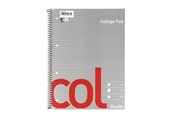 Vihkot, Lomakkeet & Muistikirjat - Bantex Col College Pad A4 Ruled - 100051859