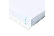 Kansio- ja muovitaskut & Hakemistot - Oxford Laukku of 10 Expandable Punched pockets Ilman Flaps A4 Polypropylene 200µ Smooth Clear - 100207012