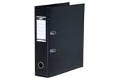 Mapit & Kansiot - ELBA "Strong-Line" Lever Arch File PP exchangeable spine label Musta A4 8 cm - 100400540