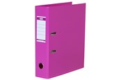 Mapit & Kansiot - ELBA "Strong-Line" Lever Arch File PP exchangeable spine label Pinkki A4 8 cm - 100400543