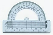 Kirjoitus- ja piirustustarvikkeet - Linex 908 180 Degree Protractor - 100413010