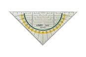 Kirjoitus- ja piirustustarvikkeet - Linex S2616 Super Sarja Geometry Set Square - 100414165