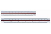 Kirjoitus- ja piirustustarvikkeet - Linex 347 Triangular Mini Scale - 100552569