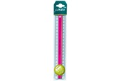 Kirjoitus- ja piirustustarvikkeet - Linex Super Ruler 20 cm Acrylic Pinkki - 400040250