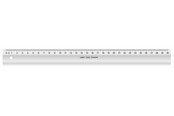 Kirjoitus- ja piirustustarvikkeet - Linex 1030M School Ruler - 100413025