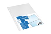 Kansio- ja muovitaskut & Hakemistot - Bantex  Bag of 10 10x15cm Punched pockets for photographs PP smooth colourless - 100080935
