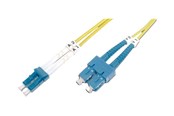 Verkkokaapelit - DIGITUS Patch Cable - patch cable - 1 m - yellow - Keltainen - 1m - DK-2932-01