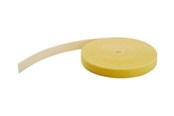 Kaapelihyllyt, Kaapelisukat & Kaapelisiteet - StarTech.com 25ft. Hook and Loop Roll - Yellow - Cable Management - hook & loop fastener - HKLP25YW