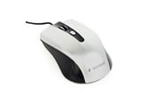 Hiiret - Gembird Wired optical mouse 4B-01 - Hiiri - Optinen - 4 painiketta - Hopea - MUS-4B-01-BS