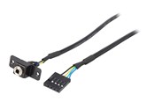 Järjestelmän lisävarusteet - ASRock Pöytämini takana oleva äänikaapeli - 90-BXG3G0-A0XCR2W