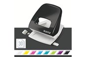 Lävistäjät & Nitojat - Leitz WOW metallilävistäjä 5008 2-reik. / 30 arkkia Musta - 50081095