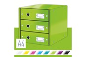 Arkistointi & Säilytys - Leitz  vetolaatikosto Click & Store 3-ltk WOW Vihreä - 60480054