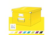 Arkistointi & Säilytys - Leitz WOW Click & Store säilytyslaatikko, Medium Keltainen - 60440016