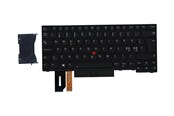 Näppäimistöt - Lenovo Sunrex - Kannettavan tietokoneen näppäimistö – vaihtoon - Pohjoismainen - Musta - 01YP559