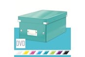Arkistointi & Säilytys - Leitz WOW Click&Store säilytyslaatikko DVD Jäänsininen - 60420051