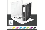 Mapit & Kansiot - Leitz  WOW Active mappi PP A4/80mm Musta - 11060095