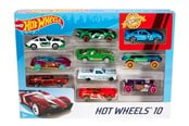 Leluautot - Hot Wheels Autot 10-Pack - 965-0118