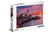 Palapelit - Clementoni HTHOUSE Jigsaw Puzzle500 kpl korkealaatuista PORTLAND HEAD LIGHTHOUSE -kokoelman palapeliä. - 35049