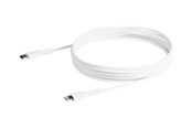 Näyttökaapeli - StarTech.com 2m / 6.6ft USB C to Lightning Cable - MFi Certified - Valkoinen - Lightning cable - Lightning / USB 2.0 - 2 m - RUSBCLTMM2MW