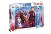 Palapelit - Clementoni 104 kpl Frozen 2 -pulmapeliä lapsille - 27274