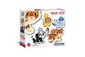 Palapelit - Clementoni My First Puzzles - Wild Animals - 20810