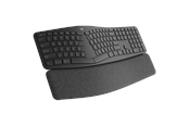 Näppäimistöt - Logitech KeyboardERGO K860 Langaton Ergonominen Näppäimistö - Näppäimistö - Pohjoismainen - Musta - 920-009168
