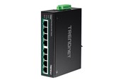 Kytkimet - TRENDnet TI-PE80 - Teollisuuskytkin - 8 porttia - TI-PE80