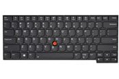 Näppäimistöt - Lenovo Primax - Kannettavan tietokoneen näppäimistö – vaihtoon - Saksa - Musta - 01YP452