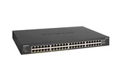 Kytkimet - Netgear GS348PP - kytkin - 48 porttia - hallitsematon - telineeseen asennettava - GS348PP-100EUS