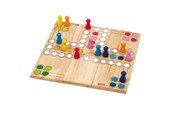 Lautapelit - Goki Puinen Ludo-peli - Muuttuva - 56914