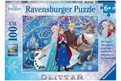 Palapelit - Ravensburger Disney Frozen-Kimalteleva lumi 100 kpl. XXL - 136100