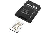 Muistikortti - SANDISK MAX Endurance microSD/SD - 100MB/s - 64GB - SDSQQVR-064G-GN6IA