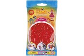 Luovat leikit - Hama Ironing Helmet - Punainen Läpinäkyvä (013) 1000pcs. - 207-13