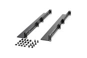 Räkit - Rack - StarTech.com 1U Server Rack Kiskot with Adjustable Mounting Depth - 4 post rack rail kit - 1U - UNIRAILS1UB