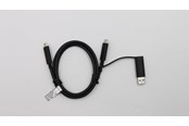USB kaapelit - Lenovo USB-C-kaapeli, jossa on dongle TP - FRU03X7470