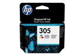 Mustepatruunat, värikasetit ja lisävarusteet - HP 305 / 3YM60AE - Kolmivärinen (syaani, magenta, keltainen) muste - 3YM60AE