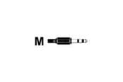 Muut kaapelit - Neutrik Stereo Stik 3.5 mm uros musta - NYS231BG