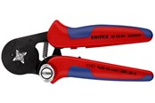 Työkalut sähkötöihin - KNIPEX Automaattisesti säätyvät puristuspihdit pääteholkeille, sivusisäänviennillä - 97 53 04 SB