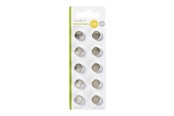 Akut ja Paristot - Nedis BAAKLR4410BL - battery - 10 x LR44 - Alkaline - BAAKLR4410BL