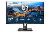 Näyttö - 24" Philips B-linja 243B1 75Hz USB 65W Hub LAN-kaiuttimilla - 243B1/00