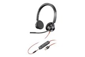 Kuulokkeet - Poly Musta lanka 3325 - 213938-01