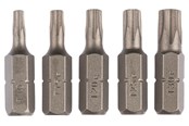 Poranterät & Ruuvauskärjet - Bosch 5-os. ruuvauskärkisarja standardi Torx-koloruuveille (T) T10; T15; T20; T25; T30; 25 mm - 2609255970