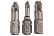 Poranterät & Ruuvauskärjet - Bosch 3-os. ruuvauskärkisarja Extra-Hart (PZ) PZ1; PZ2; PZ3; 25 mm - 2607001753