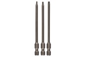 Poranterät & Ruuvauskärjet - Bosch 3-os. ruuvauskärkisarja Extra-Hart T8; T10; T15; 89 mm - 2607001759
