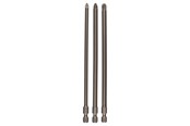 Poranterät & Ruuvauskärjet - Bosch 3-os. ruuvauskärkisarja Extra-Hart PZ1; PZ2; PZ3; 152 mm - 2607001762