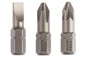 Poranterät & Ruuvauskärjet - Bosch 3-os. ruuvauskärkisarja Extra-Hart (lajitelma) S 1,0x5,5; PH2; PZ2; 25 mm - 2607001766