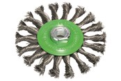Työkalut - Bosch Teräslankaharja, kierretty ruostumaton teräslanka, 115 115 mm, 0,5 mm, M14 - 2608622106