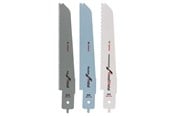 Työkalut - Bosch 3-os. pistosahanteräsarja -yleissahalle PFZ 500 E M 1142 H; M 3456 XF; M 1122 EF - 2608656934