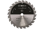 Pyörösahat - Bosch Standard for Wood -pyörösahanterä johdottomiin sahoihin 140 x 1,5 / 1 x 12,7 T24 - 2608837670